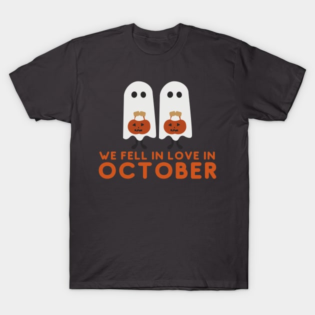 Ghost couple T-Shirt by Nada's corner